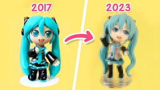 Rehice la figurita de HATSUNE MIKU con PORCELANA 💙 ¡LUEGO DE 6 AÑOS 😱   Storytime [upl. by Blayze885]