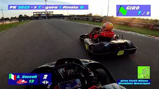 Formula Kart 2023  Round 7  gara 1 B  Ottobiano Motorsport [upl. by Felicio]