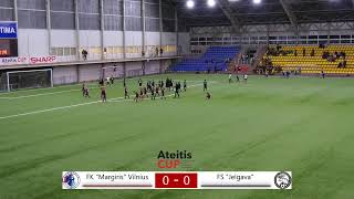 FK quotMargirisquot Vilnius — FS “Jelgava”  Sportima II  U10 [upl. by Enilorac]