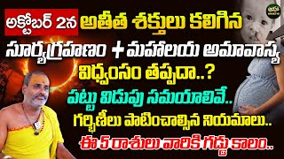 Surya Grahanam 2024 Date amp Time  Solar Eclipse Timings  Suryagrahan  Tirupati Murthy Avadhani [upl. by Ferneau]