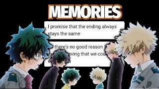 Memories MHA lyric prank  Deku stands up to Bakugo [upl. by Carrnan]