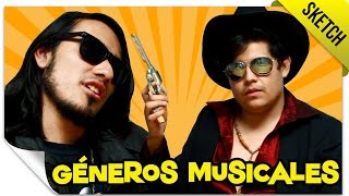 Si Los Géneros Musicales Fueran Personas  SKETCH  QueParió ft Magafi [upl. by Storfer]