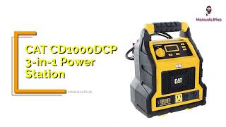 CAT CD1000DCP 3in1 Power Station Instruction Manual amp Tutorial [upl. by Mia]