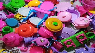 8 Satisfying With Unboxing Hello Kitty Kitchen Set Tiny Mini ASMR kitchen set [upl. by Airec502]