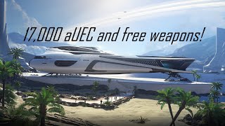 Star Citizen 890 Jump Hijack Mission Guide Easy 17000 aUEC and free weapons [upl. by Aneen819]