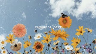 Bruno Major  Regents Park Lyrics [upl. by Fadas]