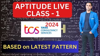 🔥TCS Aptitude Live Class1  TCS Latest pattern Aptitude Questions 🔥 [upl. by Libbna269]