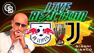 LIPSIA JUVE  CHAMPIONLEAGUE  LIVE REACTION  VAMOOOOSSSS [upl. by Ateiram]