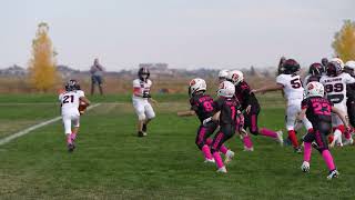 Loveland Warriors 5th grade football 2024 [upl. by Yllut]