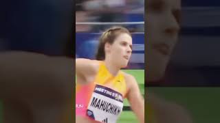 New WR  210 m Women Highjump trackandfield olympicathlete europeanathletics athletics [upl. by Fem]