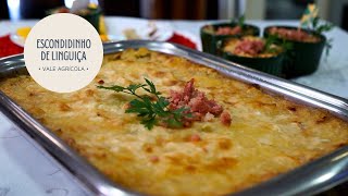 ESCONDIDINHO DE LINGUIÇA ACEBOLADA [upl. by Eirovi]