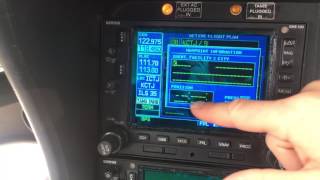 How to create a Flight Plan on Garmin 530 or 430 [upl. by Rugen]