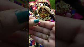 Radha Rani Shringar radhaashtami2024 balradharani ytshorts shorts shortsfeed [upl. by Neersan]