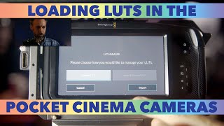 Loading LUTs on the Blackmagic Pocket Cinema 4K 6K amp 6K Pro [upl. by Raskind]