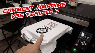 COMMENT JIMPRIME VOS TSHIRTS [upl. by Noni]