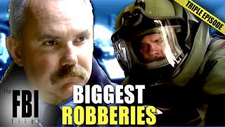 Big FBI Robbery Cases Part 3  TRIPLE EPISODE  The FBI Files [upl. by Abagail]