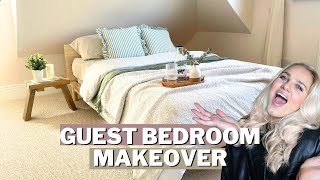 Transforming a Guest BedroomOffice with IKEA and Argos Furniture  DIY Makeover [upl. by Leorsiy]