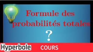 formule des probabilités totales  Cours et exercice pour s’entraîner  très IMPORTANT [upl. by Shayla]