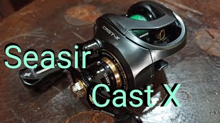 Carretilha CastX da Seasir Review [upl. by Jamima948]