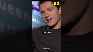 5 crazy facts about tom holland spiderman tomholland [upl. by Esiralc]