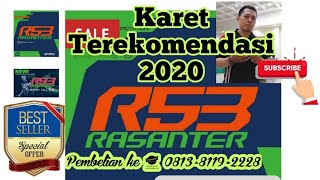 ANDRO RASANTER R53 Salah satu Karet Terekomendasi Tahun 2020 [upl. by Ayocal]