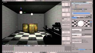 Schwinglampe  Blender 3D Game Engine Tutorial [upl. by Airehs]