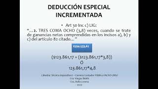 DEDUCCIONES PERSONALES  DEDUCCIÓN ESPECIAL [upl. by Della251]