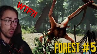 PIERWSZE spotkanie z MUTANTEM  The Forest Playthrough 5 [upl. by Damarra]