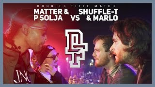 MATTER amp P SOLJA VS SHUFFLET amp MARLO  Dont Flop Rap Battle TITLE MATCH [upl. by Lytton355]