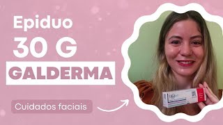 Epiduo adapaleno 1mgg peróxido de benzoíla25mgg Galderma epiduo galderma [upl. by Gorlicki736]