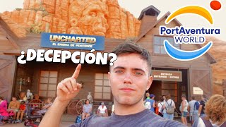 Pruebo UNCHARTED La NUEVA montaña rusa de PORTAVENTURA 2023 [upl. by Alenson]