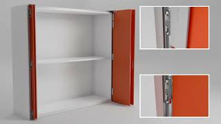 Salice Exedra2 SMART  Mechanism amp Door Adjustment  Bortoluzzi Folding Pocket Door [upl. by Mitran]