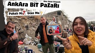 Ankara Bit Pazarı Ucuz Mu  Ulus Umut Otopark  Neler Aldık [upl. by Wakeen407]