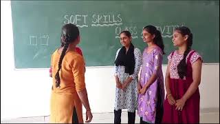 KLES JT College GadagSoft Skill Competative Activity for BCA I Sem C div students on quot ROLE PLAYquot [upl. by Kee]