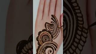 Simple Mehandi ka Design mehndi simplemehndidesign trending shorts [upl. by Ahsain]