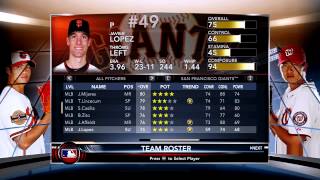 MLB 2K12 913 30 TEAM Roster [upl. by Atsyrt]