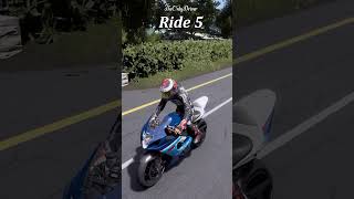 Ride 4 VS Ride 5 🥵😱😱😱😱 viralvideo rider shorts [upl. by Ellehsem]