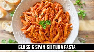 20 Minute TUNA PASTA with Paprika amp Garlic  Easy ONEPAN Recipe [upl. by Nathanael]