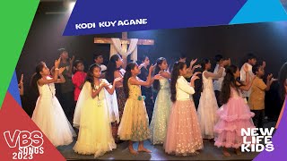 VBS SONGS 2023  Kodi Kuyagane  New Life Kids [upl. by Rehctaht]