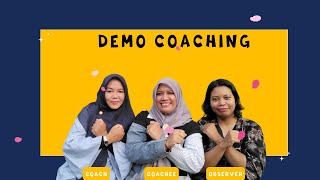 Demo Supervisor coach amp coachee [upl. by Anastasius]