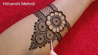 New front hand mehndi design  Mehndi designs  bridal mehndi  mehandi  mehndi ke design  mehendi [upl. by Medrek]