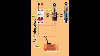 Limit Switch Explained  Working Principles limit switch connection with motor electrical like [upl. by Orna]