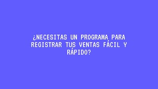 ¿Cómo registrar ventas en mi computador [upl. by Leizo]