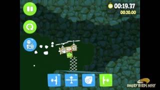 Bad Piggies Road Hogs Level R2 Walkthrough 3 Star [upl. by Kingston540]