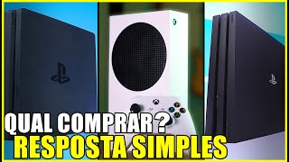 PS4 ou XBOX SERIES S  Qual COMPRAR [upl. by Adnesor529]