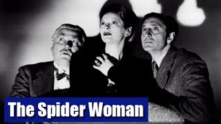 Sherlock Holmes  The Spider Woman 1943  full movie  Basil Rathbone [upl. by Shannen]