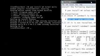 Sendmail  Installation and Configuration UrduHindi [upl. by Karol]