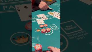 Double Down Action 🤑 lasvegas blackjack gaming casino win gambling [upl. by Parhe]