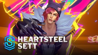 Heartsteel Sett Wild Rift Skin Spotlight [upl. by Nairadal759]