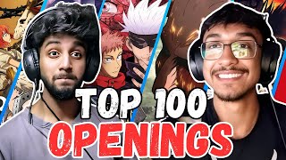 quotTop 100 Anime Openings of All Time Reactionsquot [upl. by Dymphia]